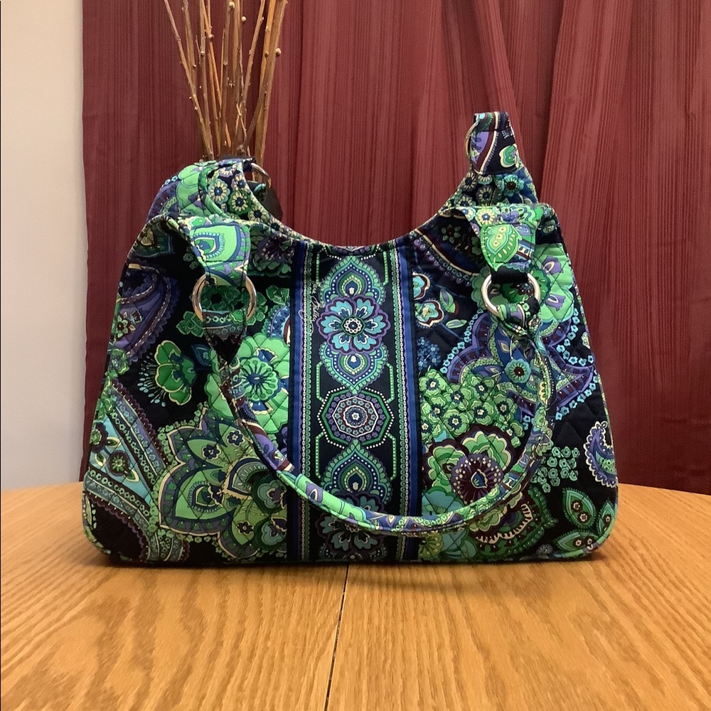 Blue and Green Vera Bradley Tote